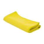 Ścierka z mikrofibry 30 × 30 cm, żółta, 220 g/m²