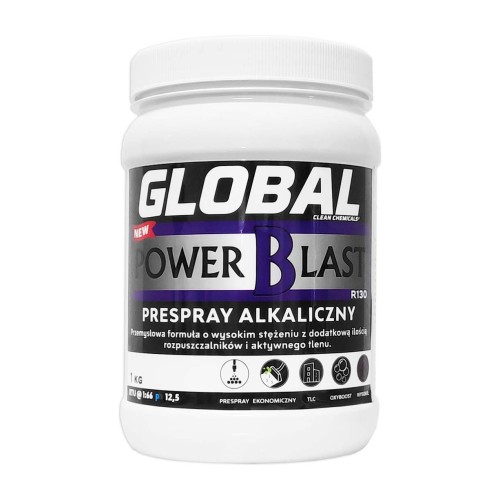 Global Power Blast R130 – prespray w proszku do prania dywanów i tapicerki – 1 kg