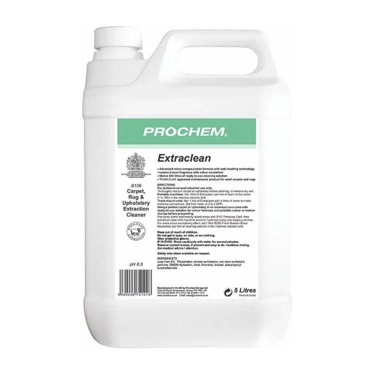 Środek do prania dywanów i tapicerki Prochem Extraclean B106 – 5 l