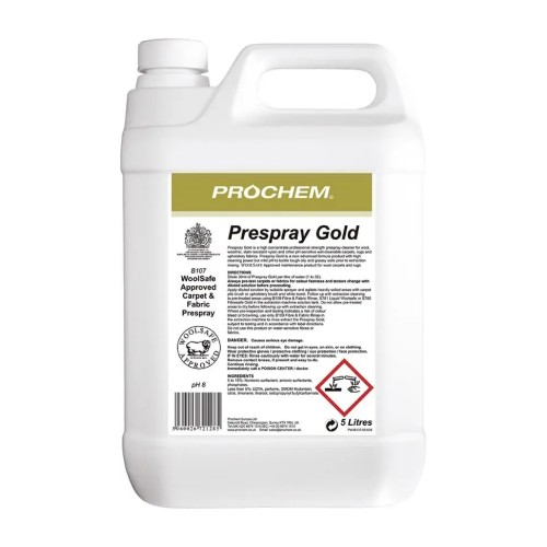 Prespray do dywanów i tapicerki Prochem Prespray Gold B107 – 5 l