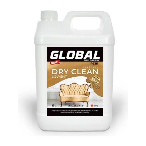 Global Dry Clean Solvent P235 – preparat do czyszczenia na sucho – 5 l