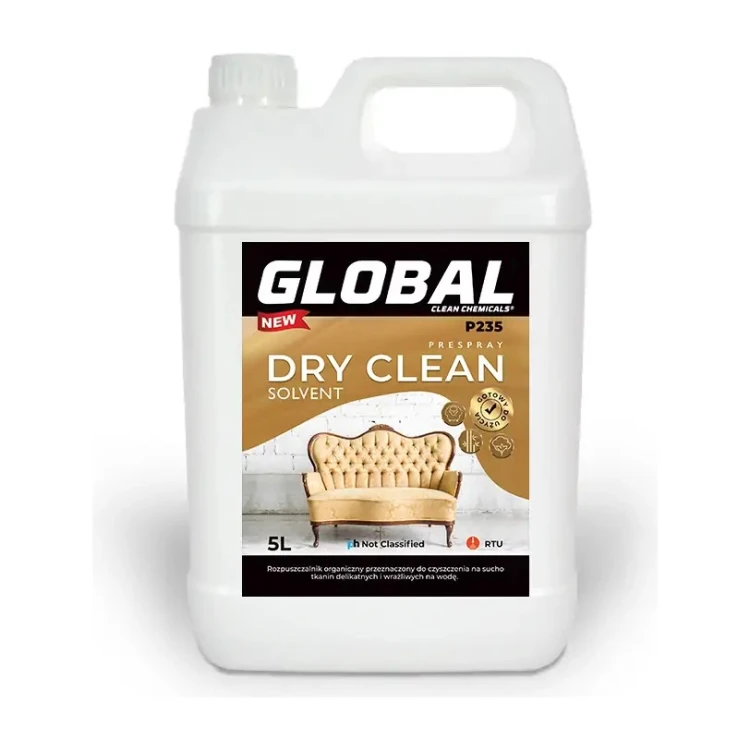 Global Dry Clean Solvent P235 – preparat do czyszczenia na sucho – 5 l