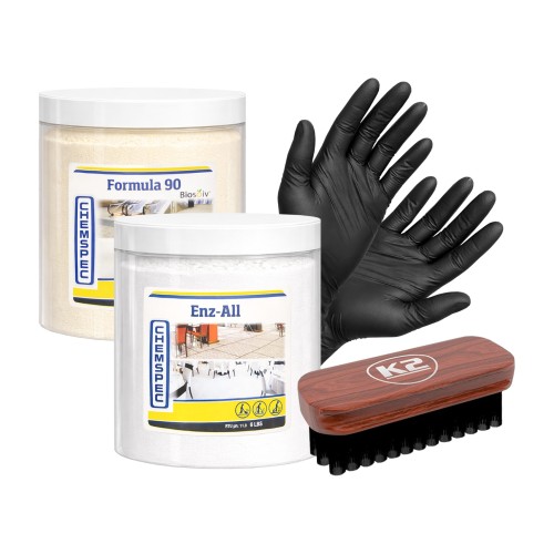Chemspec Enz-All + Formula 90 – zestaw do prania dywanów i tapicerki – 1 zestaw