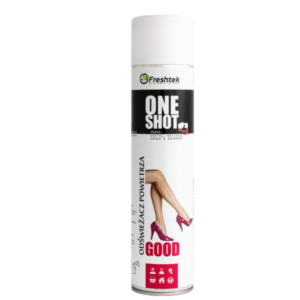 Freshtek ONE SHOT 6 Mix – odświeżacze powietrza, zestaw – 6 × 600 ml – zdjęcie 4