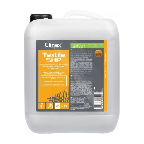 Clinex Textile SHP – płyn do prania dywanów i tapicerki – 5 l