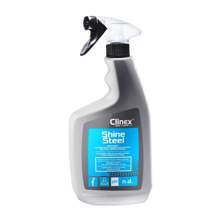 Clinex Shine Steel – środek do czyszczenia stali nierdzewnej – 0,65 l