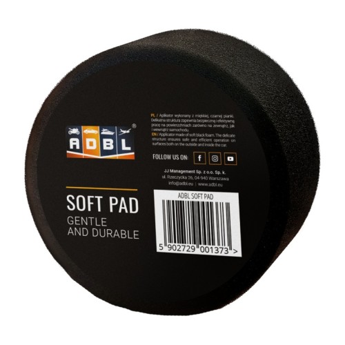 ADBL Soft Pad aplikator do dressingów 10 cm czarny