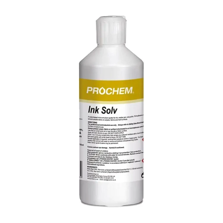 Odplamiacz do tuszu i markera Prochem Ink Solv E848 – 0,5 l