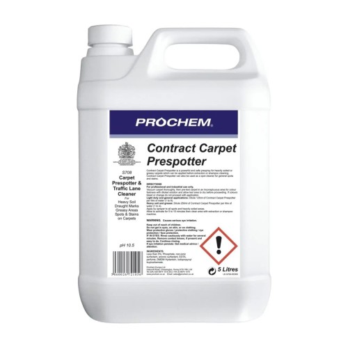 Prochem Contract S708 – koncentrat prespray do dywanów – 5 l