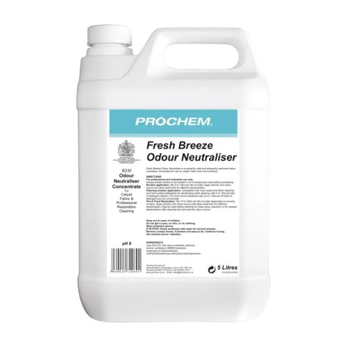 Prochem Fresh Breeze B230 – neutralizator zapachów do dywanów i tkanin – 5 l