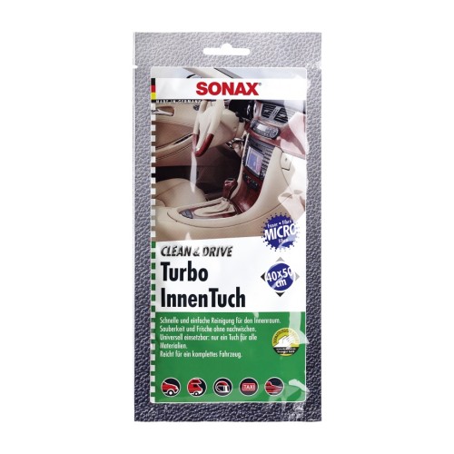 SONAX ściereczka do wnętrza samochodu 40 × 50 cm, 1 szt.