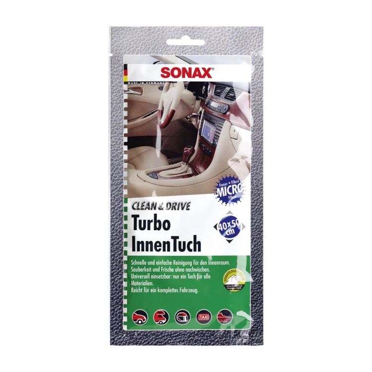 SONAX ściereczka do wnętrza samochodu 40 × 50 cm, 1 szt.