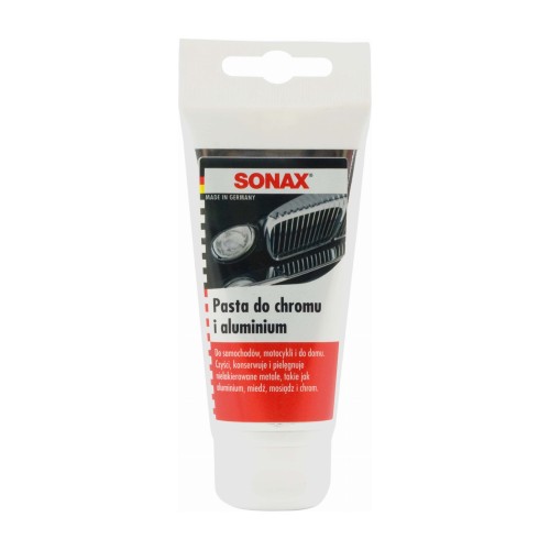 Pasta do chromu i aluminium SONAX – 75 ml