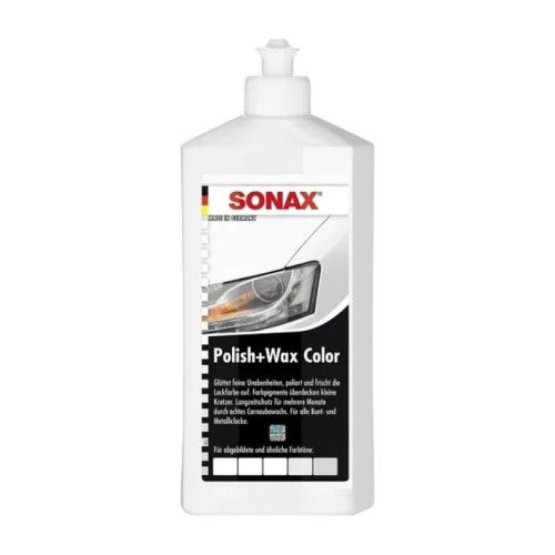 Wosk koloryzujący do białego lakieru SONAX Nano Pro – 0,25 l