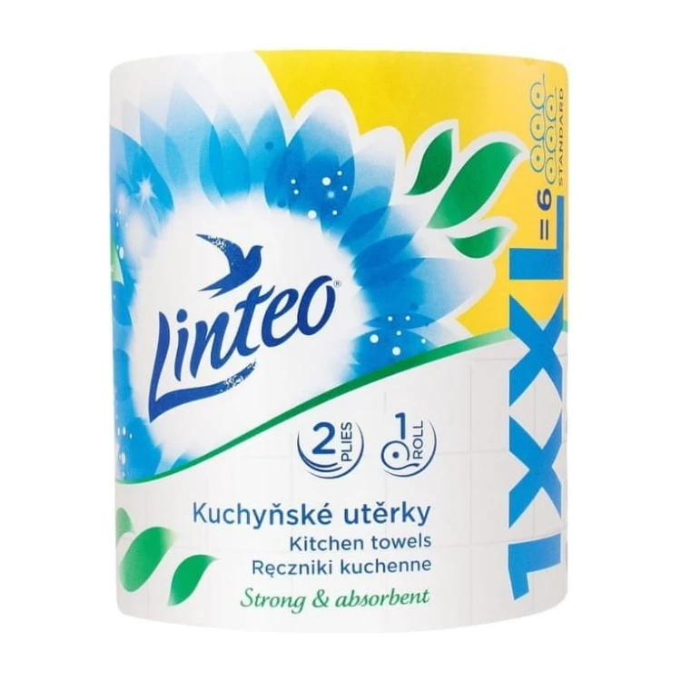 Linteo 1XXL ręcznik kuchenny papierowy, 300 listków, 1 rolka