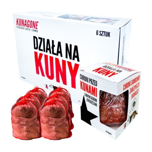 Kunagone – odstraszacz na kuny – 6 szt.