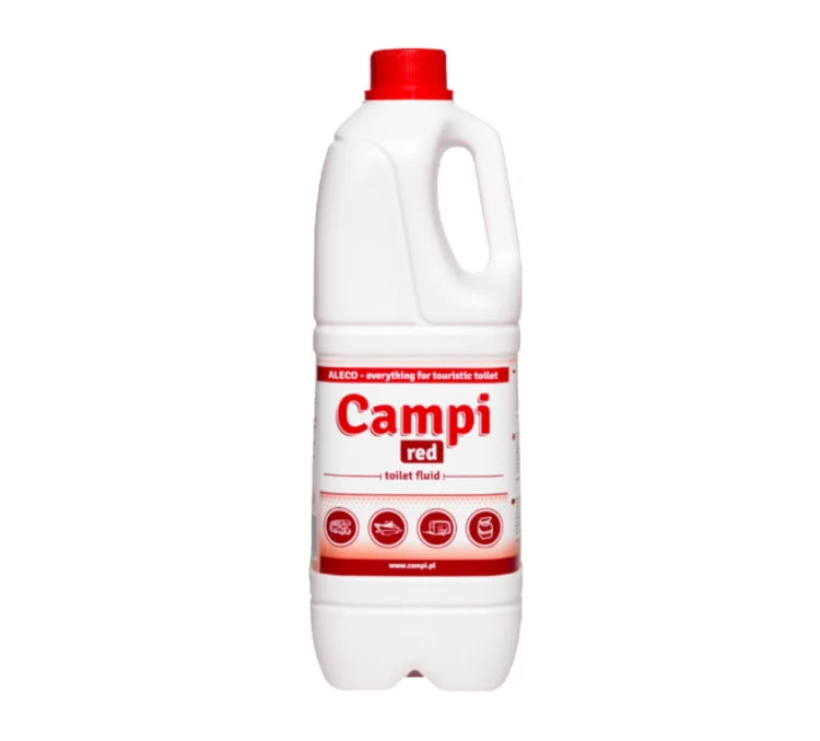 Campi Blue + Red – zestaw płynów do toalet turystycznych – 1 zestaw – zdjęcie 3
