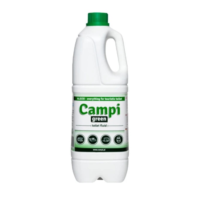 Campi Blue + Red + Green – zestaw płynów do toalet turystycznych – 1 zestaw – zdjęcie 4