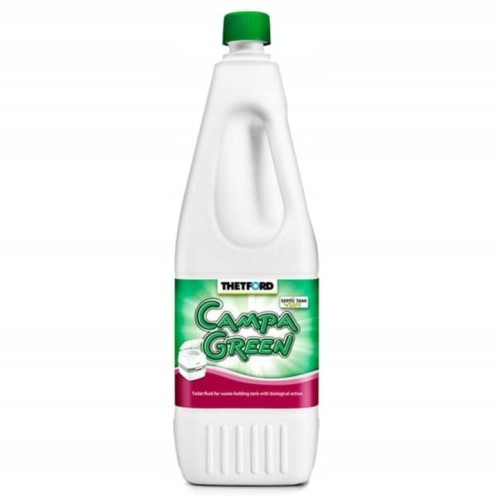 Thetford Campa Green i Campa Rinse Plus – zestaw płynów do toalet turystycznych – 1 zestaw – zdjęcie 2