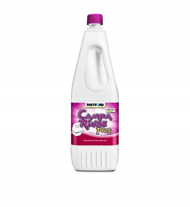 Thetford Campa Green i Campa Rinse Plus – zestaw płynów do toalet turystycznych – 1 zestaw – zdjęcie 4