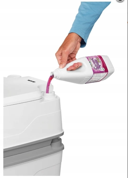 Thetford Campa Green i Campa Rinse Plus – zestaw płynów do toalet turystycznych – 1 zestaw – zdjęcie 5