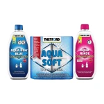 Thetford Aqua Kem Blue Concentrated i Aqua Rinse Concentrated – zestaw płynów do toalet turystycznych – 1 zestaw
