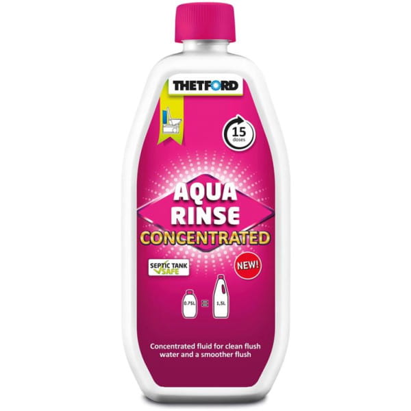 Thetford Aqua Kem Blue Concentrated i Aqua Rinse Concentrated – zestaw płynów do toalet turystycznych – 1 zestaw – zdjęcie 3