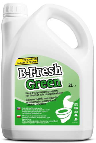 Thetford B-Fresh Green i B-Fresh Pink – zestaw płynów do toalet turystycznych – 1 zestaw – zdjęcie 2