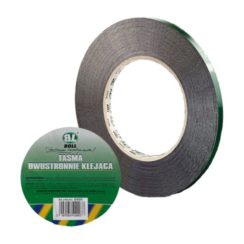 Taśma dwustronnie klejąca BOLL – 6 mm x 10 m