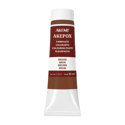 Akemi AKEPOX brązowy – barwnik do żywicy epoksydowej – 30 ml