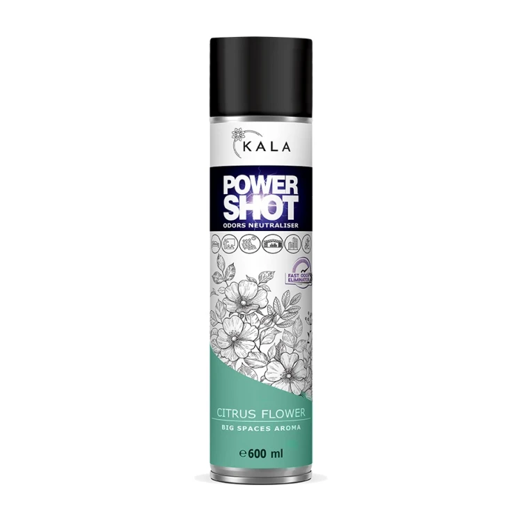 Kala Power Shot Citrus Flower – neutralizator zapachów – 600 ml