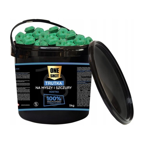 ONE SHOT Na Myszy i Szczury Kostka - 5kg