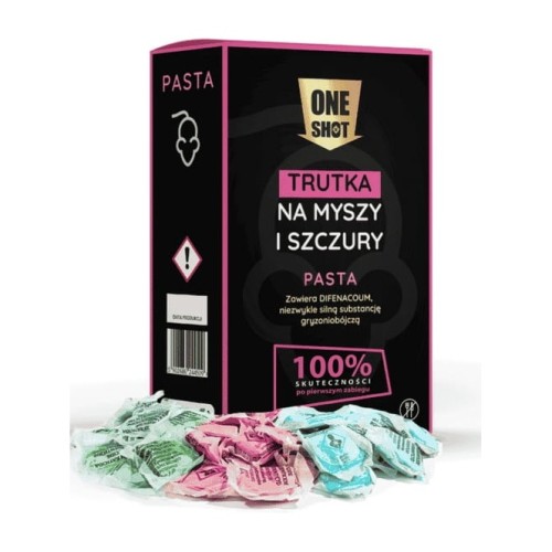 ONE SHOT Na Myszy i Szczury - Pasta 1kg