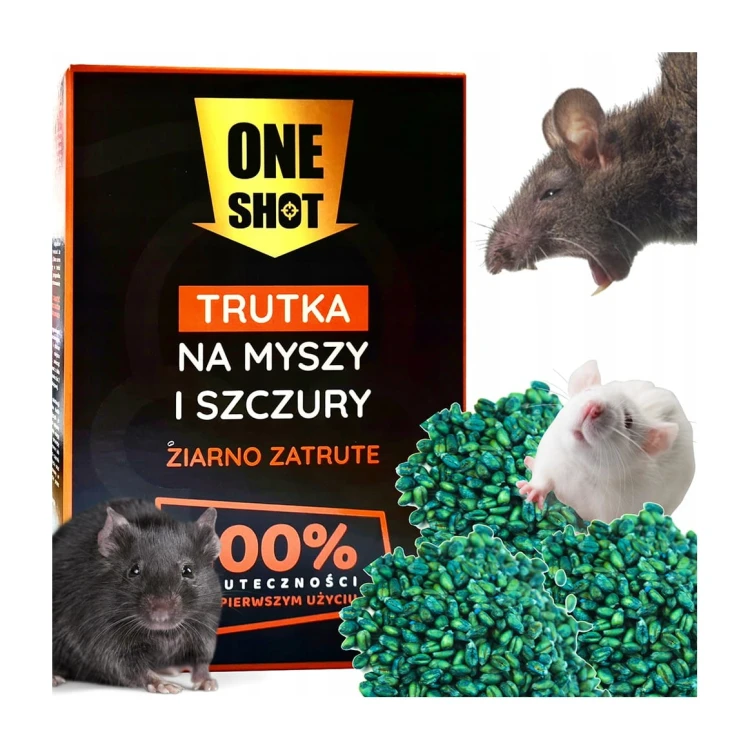 ONE SHOT Na Myszy i Szczury - Ziarno 1kg