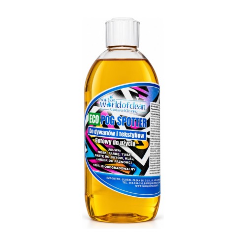 Solution World of Clean Eco POG – odplamiacz do farby, oleju i smaru – 0,5 l