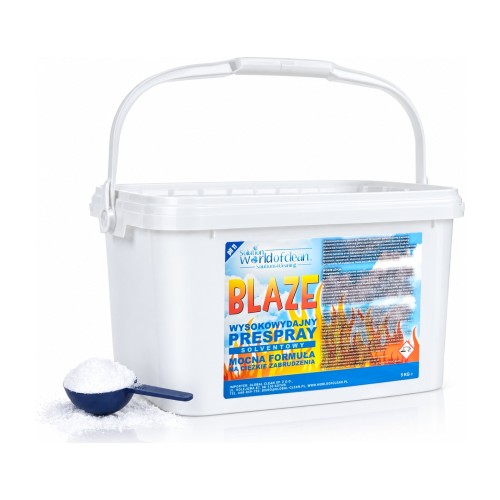 Solution World of Clean Blaze – prespray do prania tapicerki i dywanów – 5 kg