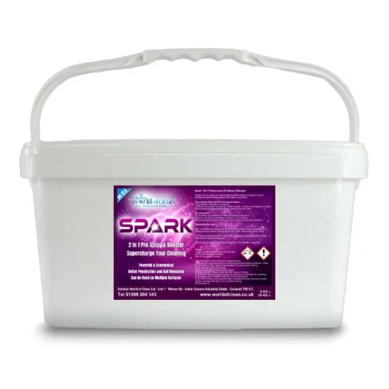 Solution World of Clean Spark, prespray do prania tapicerki i dywanów – 5 kg