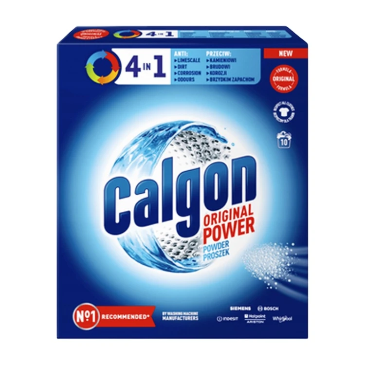 Calgon Original Power 4w1 – proszek do pralki zmiękczający wodę – 500 g