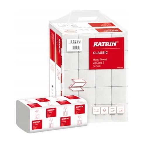 Ręcznik papierowy ZZ Katrin Classic biały, 2 warstwy, 4000 listków