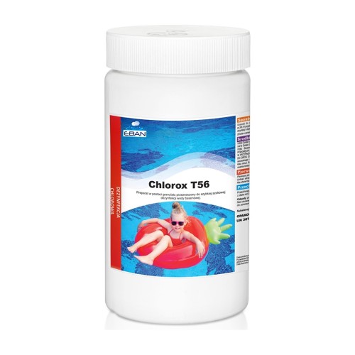 NTCE Chlorox T56 – chlor do basenu w granulacie – 1 kg