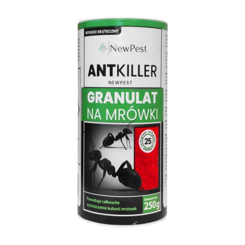 Granulat na mrówki NewPest AntKiller, czerwony – 250 g