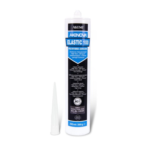 Akemi Akenova Elastic 100 – elastyczny klej do kamienia, szary – 290 ml