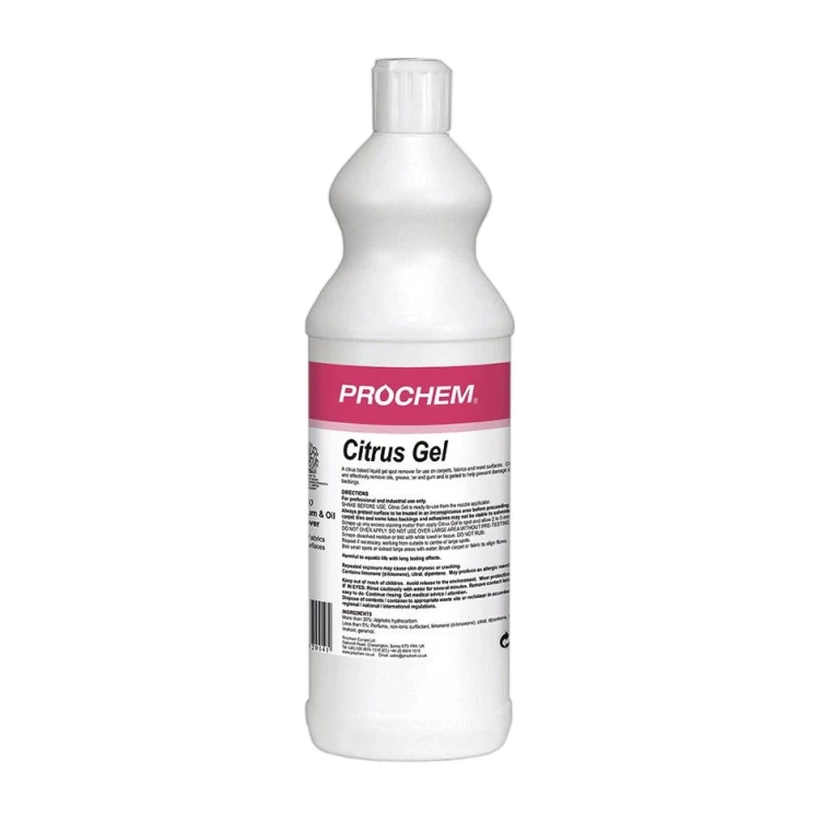 Odplamiacz do dywanów i tapicerki Prochem Citrus Gel E840 – 1 l