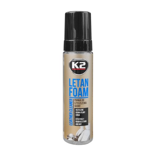 Pianka do czyszczenia skóry K2 Letan Foam – 200 ml