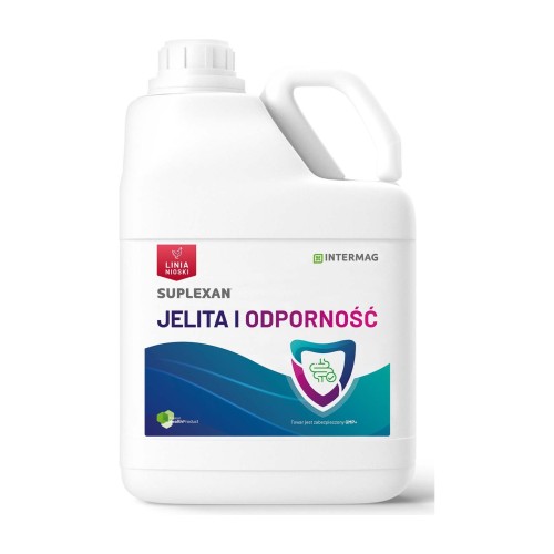 Intermag Suplexan Jelita i odporność – preparat dla kur do wody – 5 l