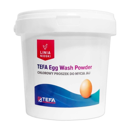 TEFA Egg Wash Powder – chlorowy proszek do mycia jaj – 1 kg