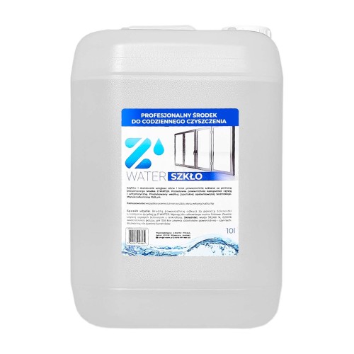 Z-WATER Szkło – płyn do mycia szyb i luster – 10 l