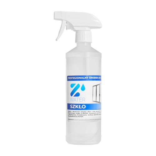 Z-WATER Szkło – płyn do mycia szyb i luster – 0,5 l