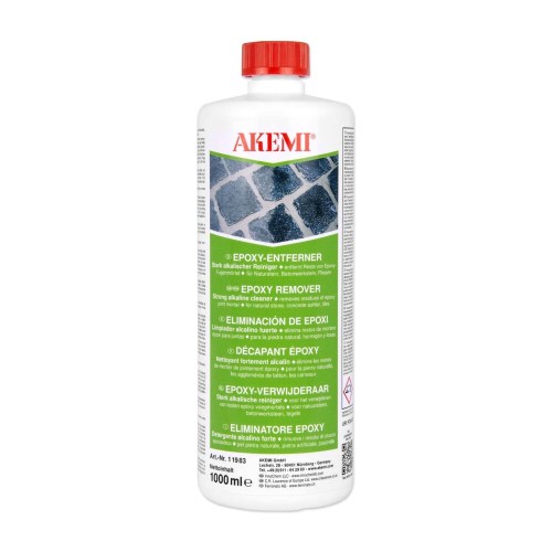 AKEMI Epoxy Entferner – środek do usuwania pozostałości fugi epoksydowej – 1 l