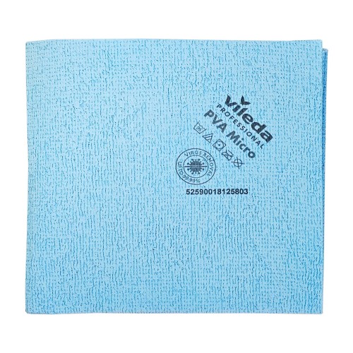 Vileda Professional PVA Micro ścierka z mikrofibry do szyb 38 × 35 cm niebieska